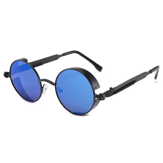 Round Retro Cool Shades. "Rodeo Rider" Sunglasses. Polarized lens. WickedYo